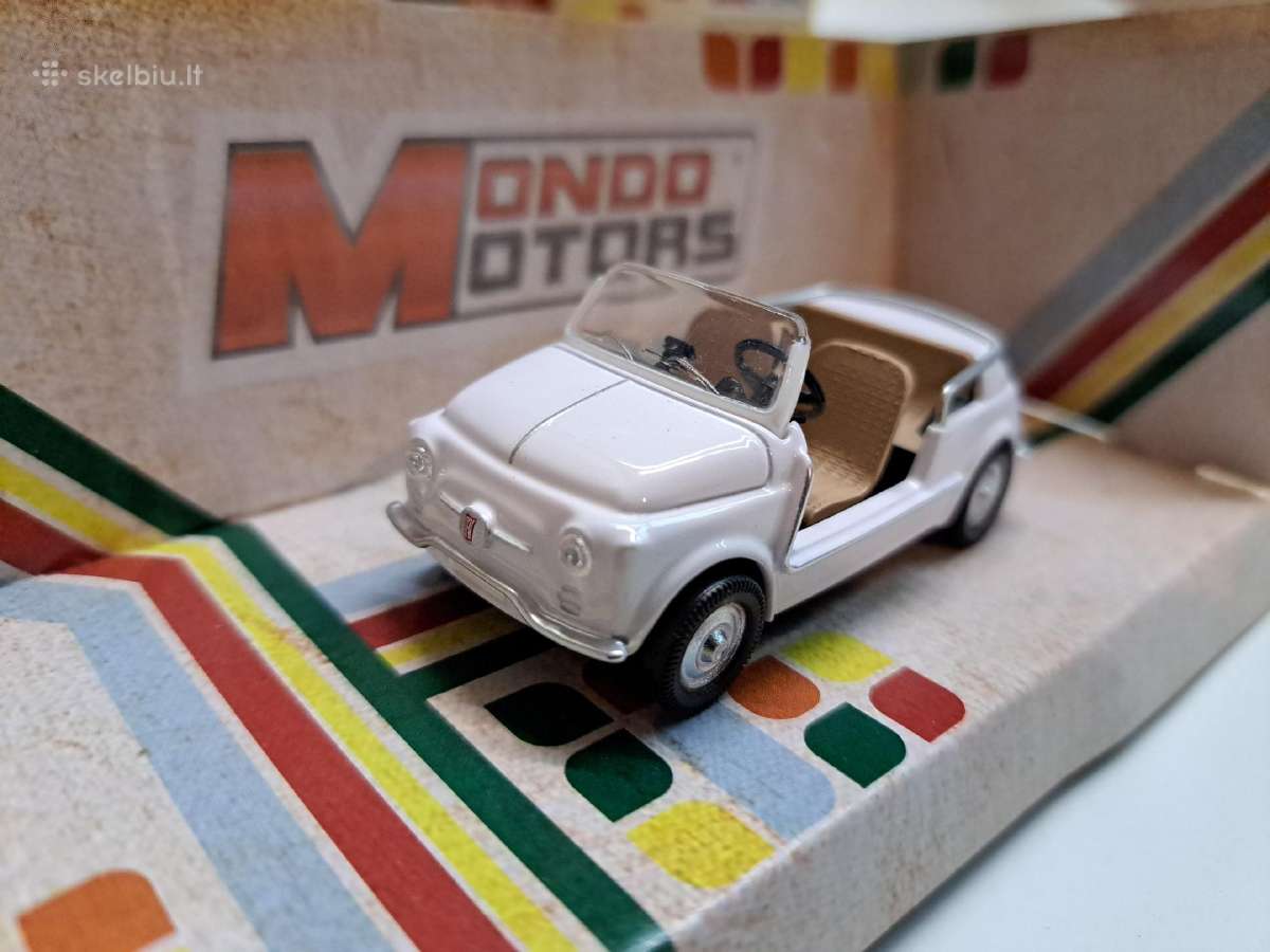 Fiat 500 Jolly modeliukas 1/43