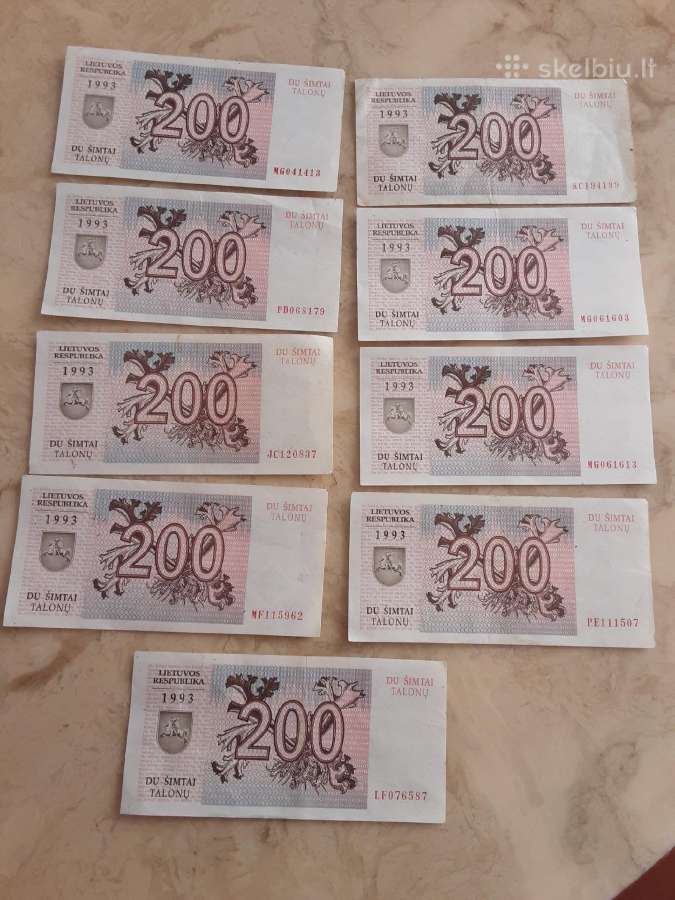 Perku banknotus ir kita antikvariata