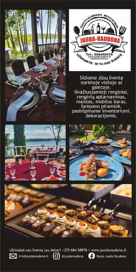 Išvažiuojamasis Restoranas & Baras "Juoda Raudona" - nuotraukos Nr. 13