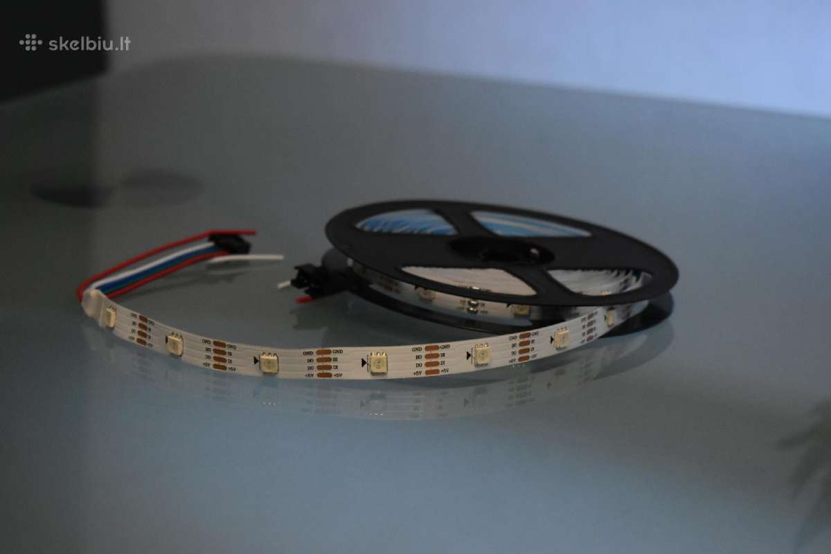 Rgb LED juosta Ws2813 - nuotraukos Nr. 2