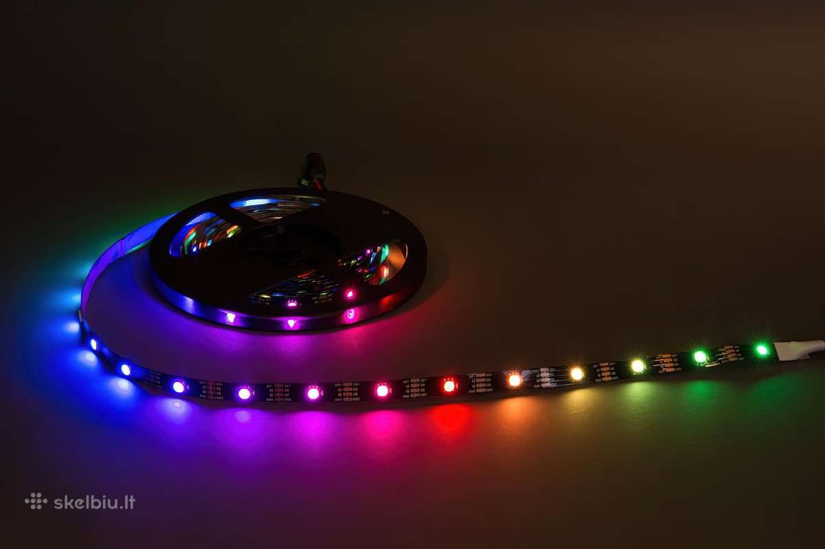 Rgb LED juosta Ws2813 - nuotraukos Nr. 7