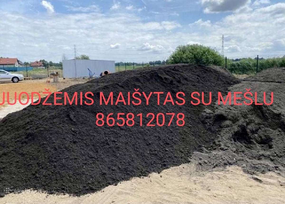Sijotas Juodžemis-durpžemis-juodžemis Su Mėšlu - nuotraukos Nr. 3