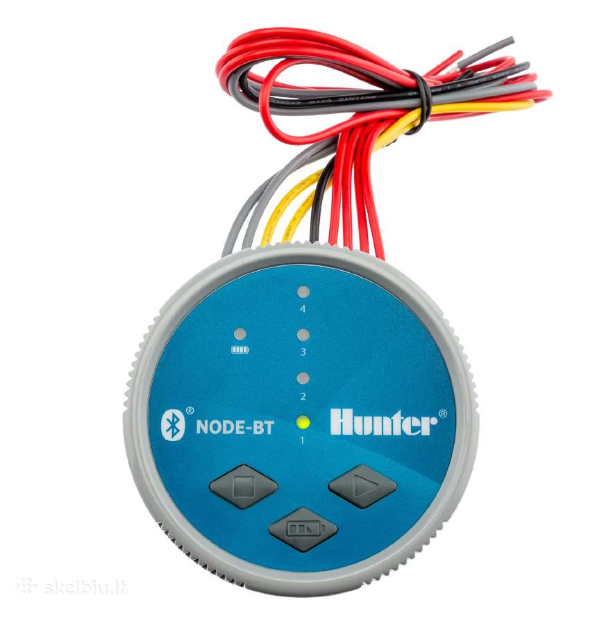 Baterinis laistymo valdiklis Hunter Node-bt 4 zonų