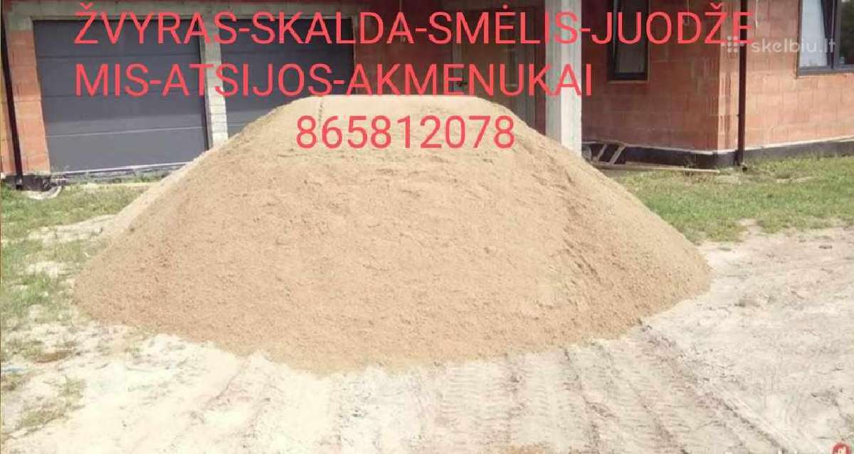 Žvyras!juodžemis!žvirgždas!skalda!smėlis Ir Kt! - nuotraukos Nr. 7