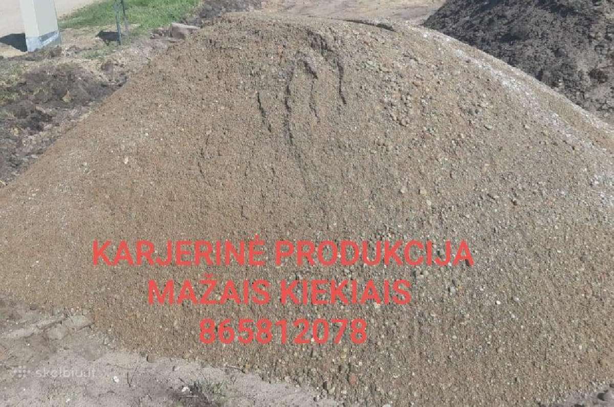 Žvyras!juodžemis!žvirgždas!skalda!smėlis Ir Kt! - nuotraukos Nr. 9