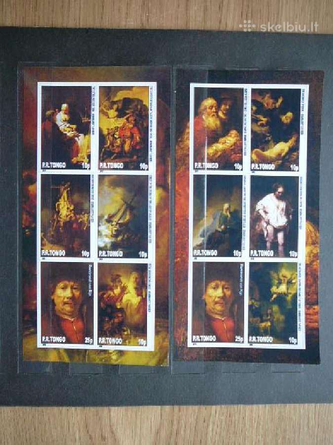 Daile Rembrantas 2010 Mnh Tng259 - nuotraukos Nr. 3