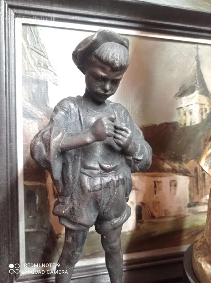 Perku skulptūrą špižinę ar bronzinę - nuotraukos Nr. 5