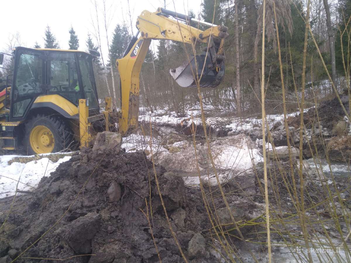 Ekskavatoriaus krautuvo nuoma (Cat 444f2) Molėtai - nuotraukos Nr. 16
