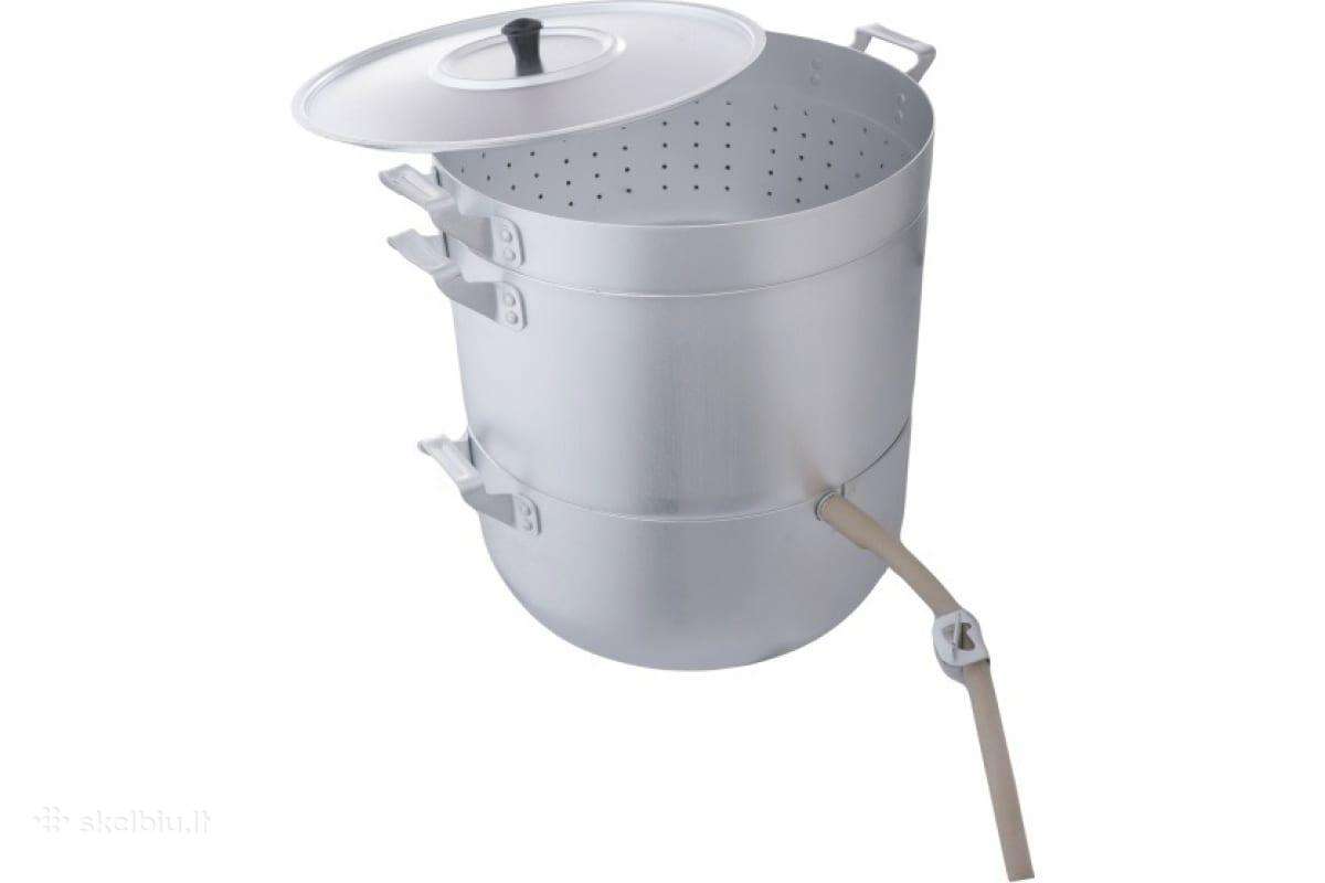Rusų gamybos sulčiaspaudė, pilnai aliumininė, 6l. - nuotraukos Nr. 4