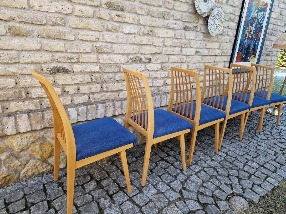 Vintažinės mid century "Casala" bukmedžio kėdės - nuotraukos Nr. 4