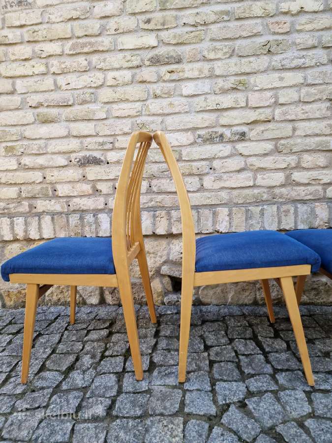 Vintažinės mid century "Casala" bukmedžio kėdės - nuotraukos Nr. 25