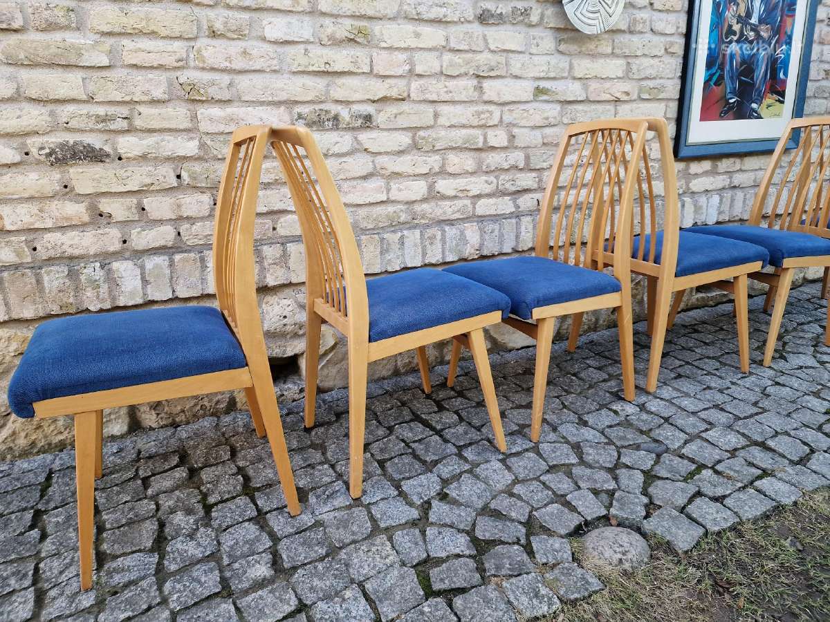 Vintažinės mid century "Casala" bukmedžio kėdės - nuotraukos Nr. 26