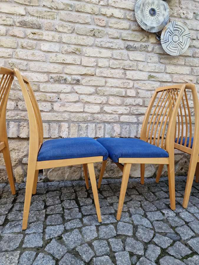 Vintažinės mid century "Casala" bukmedžio kėdės - nuotraukos Nr. 27