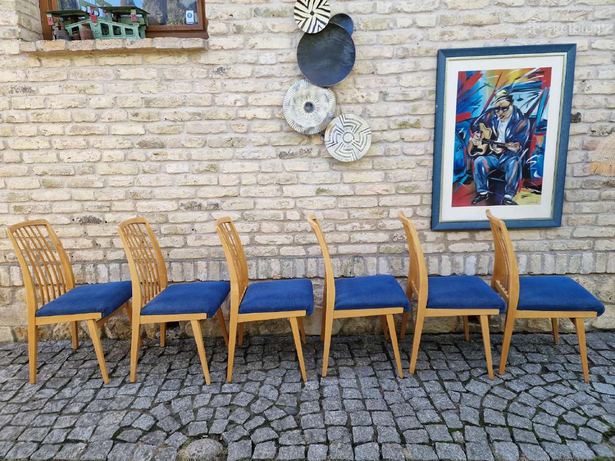 Vintažinės mid century "Casala" bukmedžio kėdės - nuotraukos Nr. 35