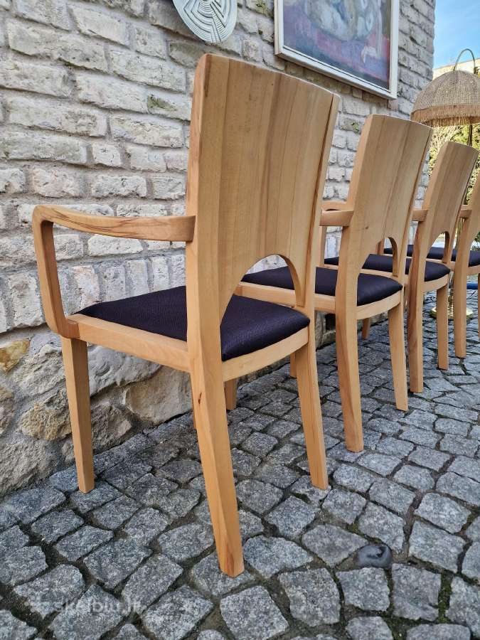 Bukmedžio masyvo "Klose" kėdės - nuotraukos Nr. 4