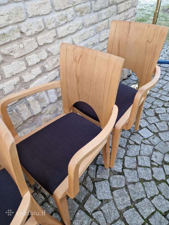 Bukmedžio masyvo "Klose" kėdės - nuotraukos Nr. 6