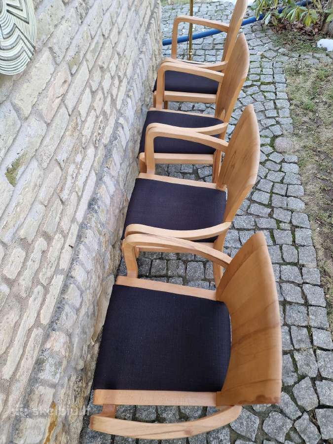 Bukmedžio masyvo "Klose" kėdės - nuotraukos Nr. 14