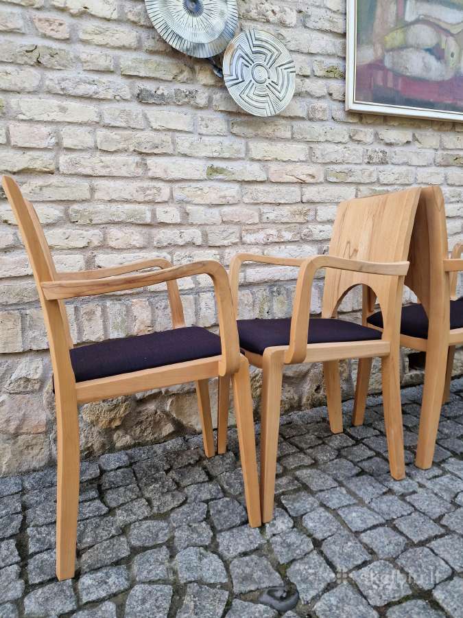 Bukmedžio masyvo "Klose" kėdės - nuotraukos Nr. 15