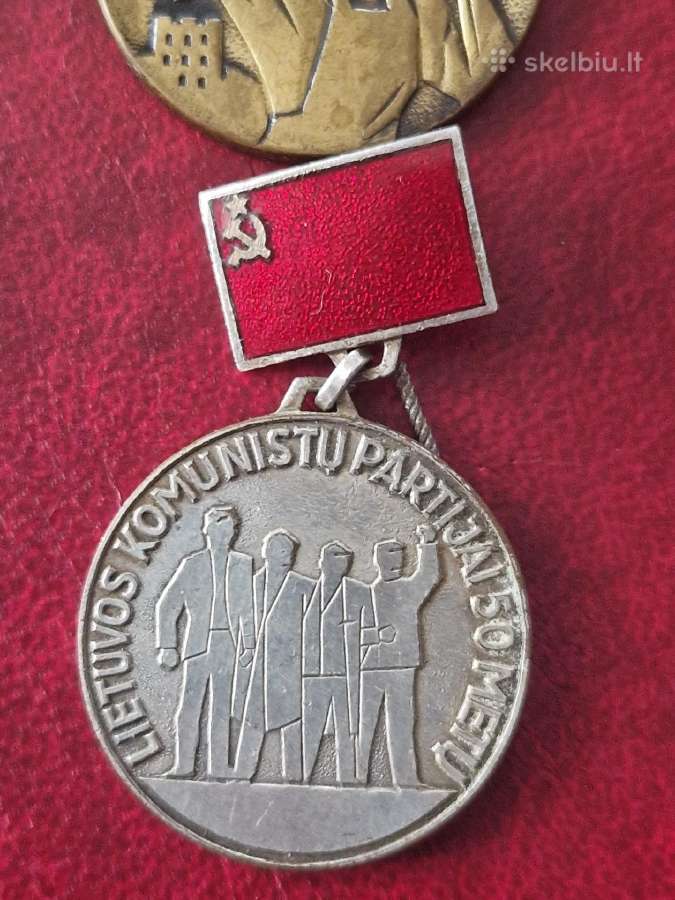 4 Lietuvos Tsr medaliai - nuotraukos Nr. 4