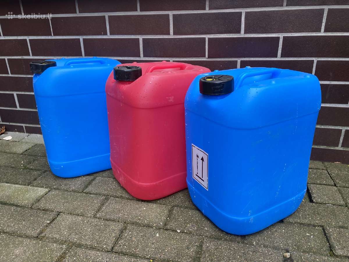 25 - 30 ltr. plastikinė talpa,kanistra. Klaipėda - nuotraukos Nr. 3