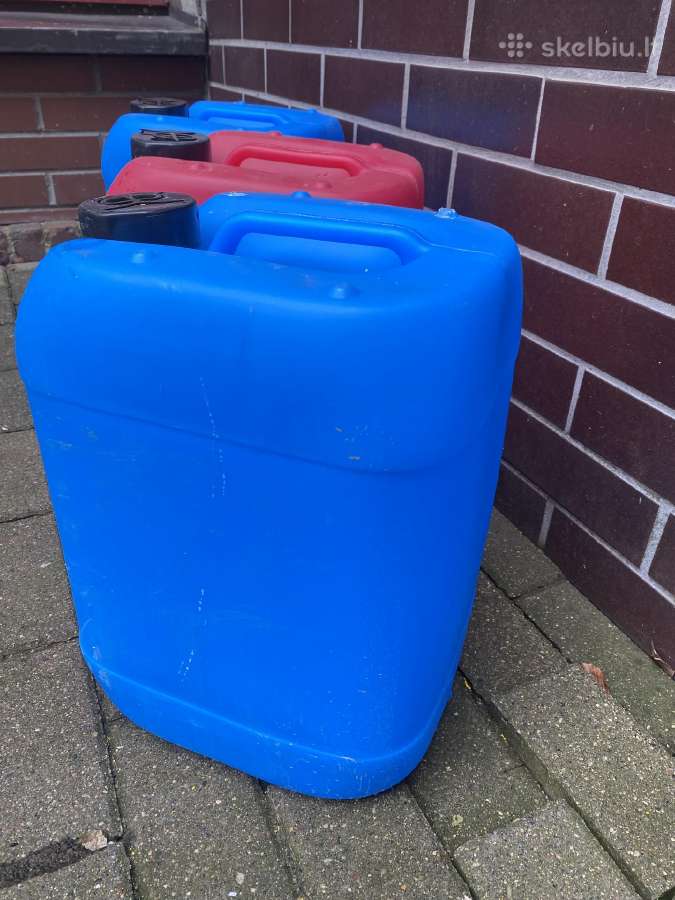 25 - 30 ltr. plastikinė talpa,kanistra. Klaipėda - nuotraukos Nr. 2