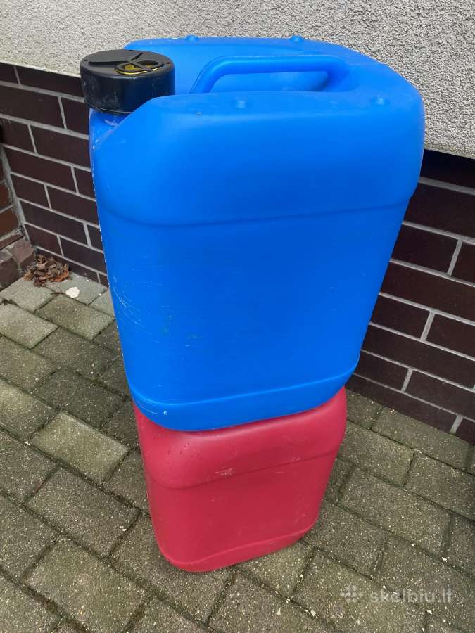 25 - 30 ltr. plastikinė talpa,kanistra. Klaipėda - nuotraukos Nr. 4