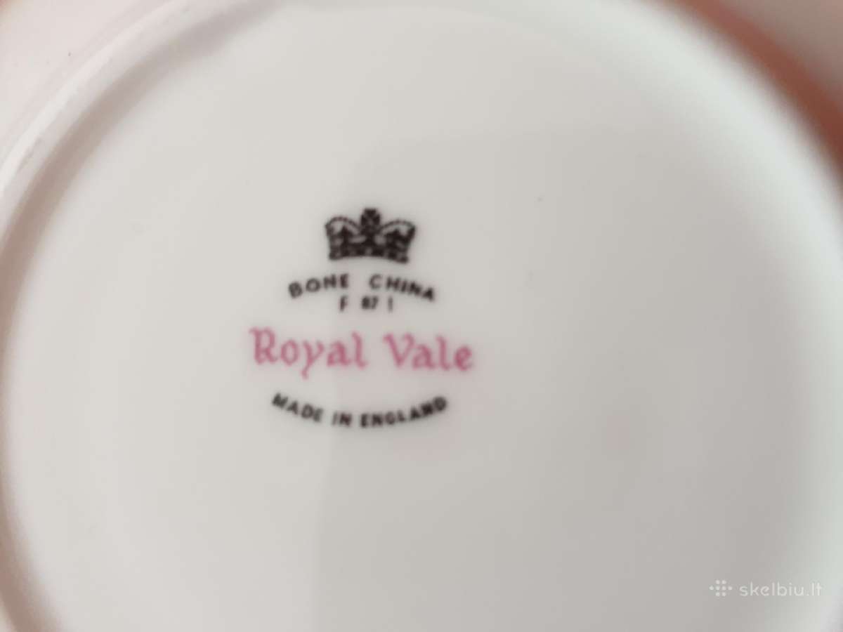 Vintage Royal vale porceliano servizas - nuotraukos Nr. 11