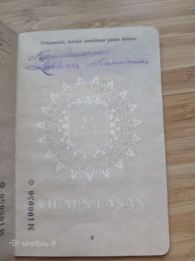 Keistai užpildytas pasas - nuotraukos Nr. 6