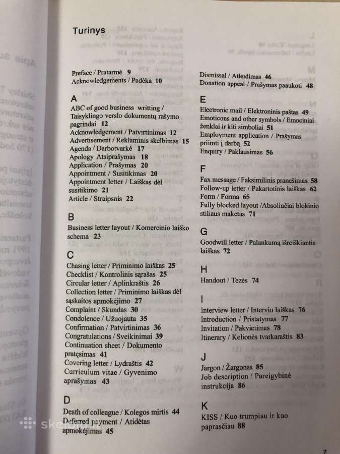 Verslo korespondencijos žinynas - nuotraukos Nr. 3