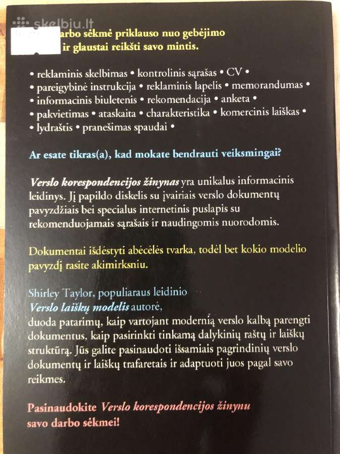 Verslo korespondencijos žinynas - nuotraukos Nr. 5