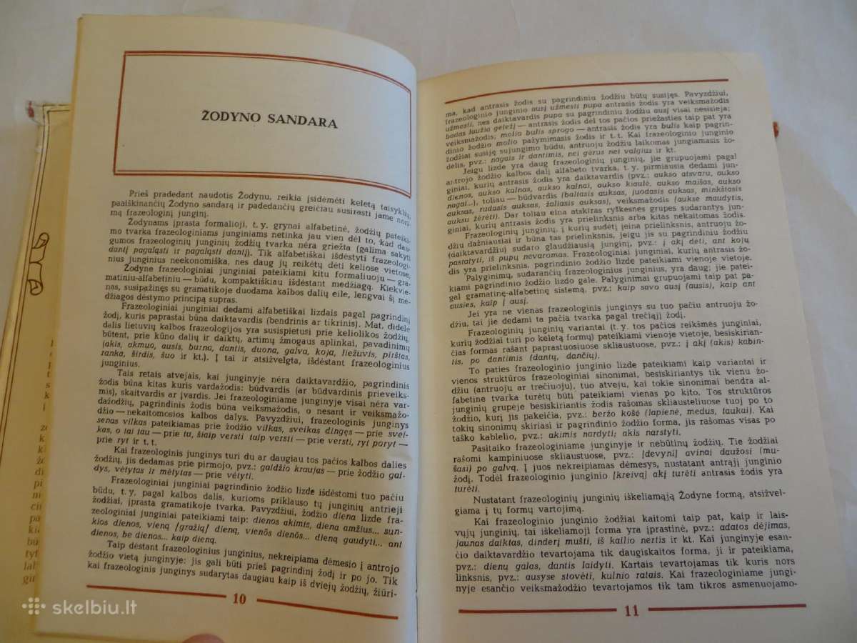 Knyga Lietuvių kalbos frazeologijos žodynas 1977 - nuotraukos Nr. 11