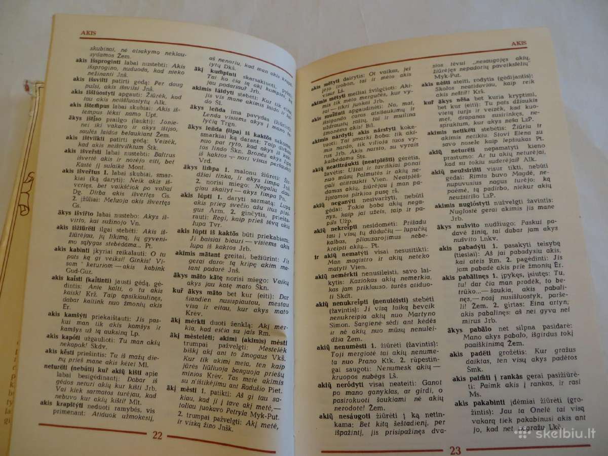 Knyga Lietuvių kalbos frazeologijos žodynas 1977 - nuotraukos Nr. 13