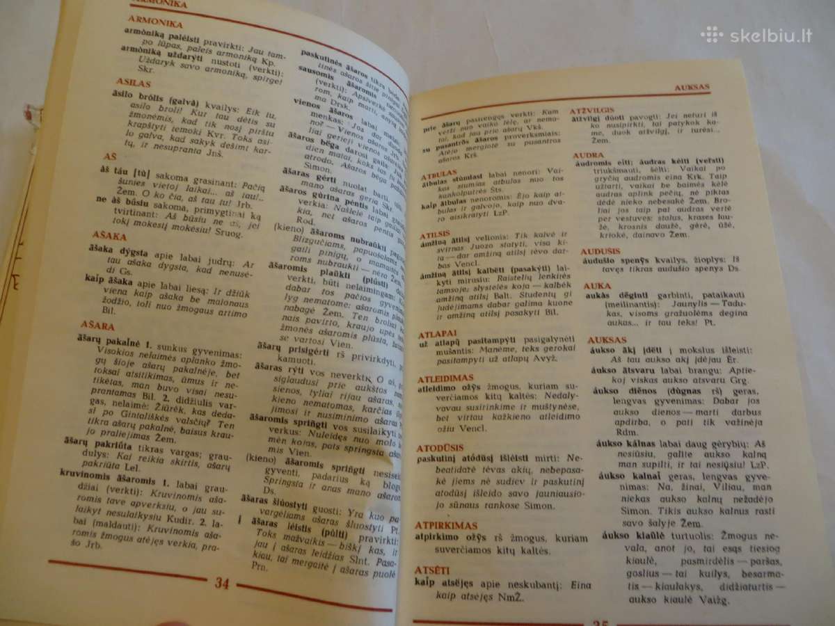 Knyga Lietuvių kalbos frazeologijos žodynas 1977 - nuotraukos Nr. 14