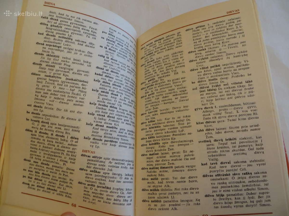 Knyga Lietuvių kalbos frazeologijos žodynas 1977 - nuotraukos Nr. 15
