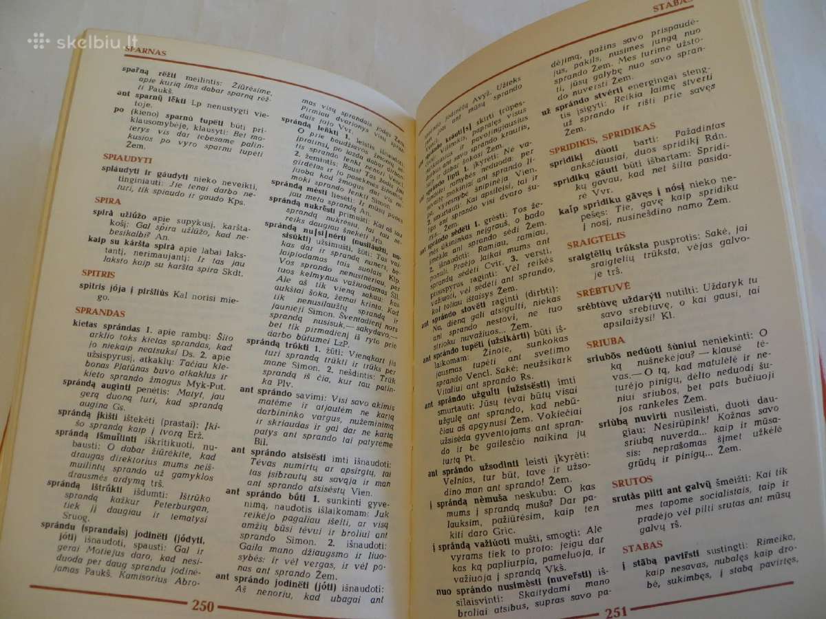 Knyga Lietuvių kalbos frazeologijos žodynas 1977 - nuotraukos Nr. 21