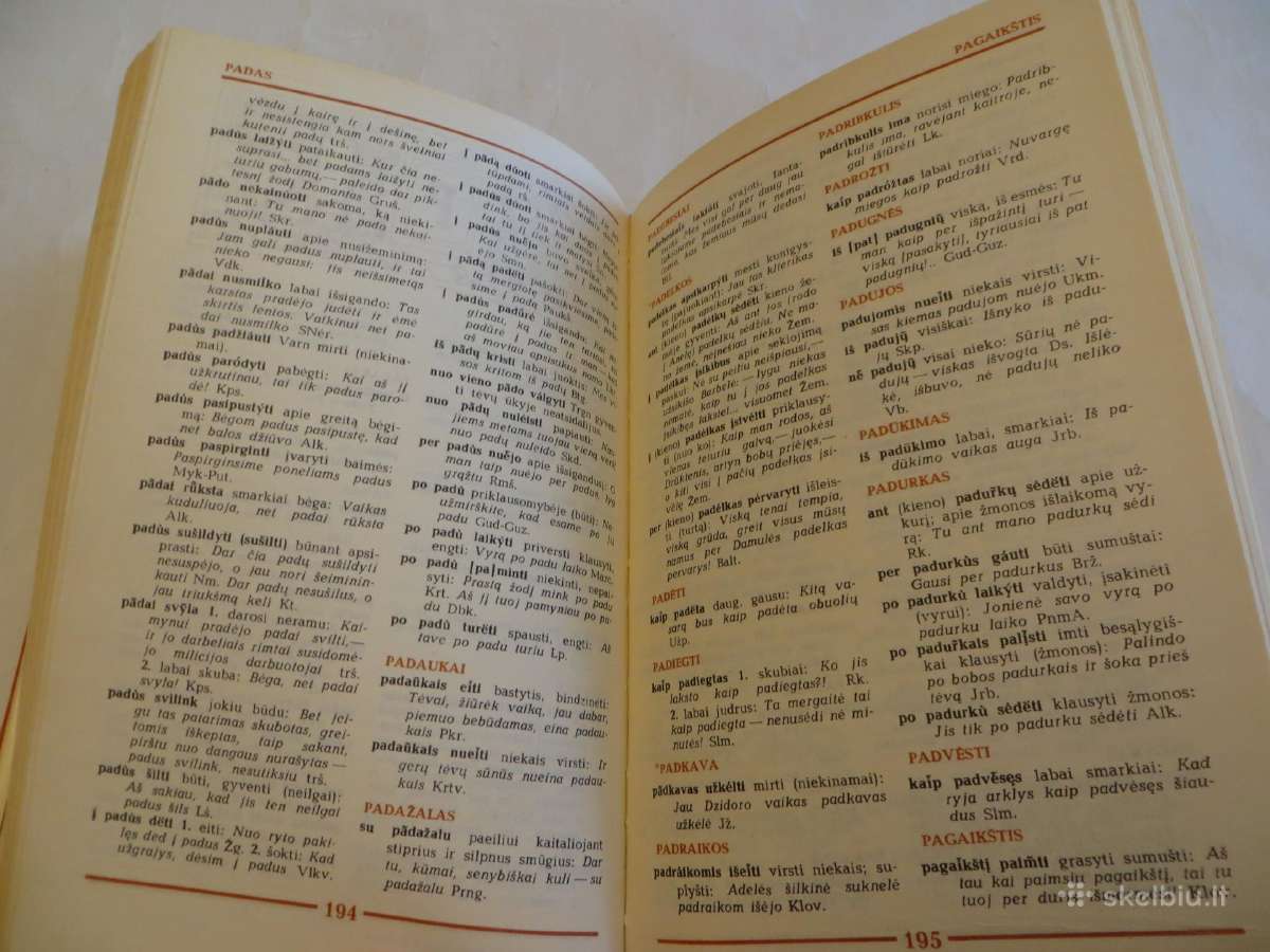 Knyga Lietuvių kalbos frazeologijos žodynas 1977 - nuotraukos Nr. 19