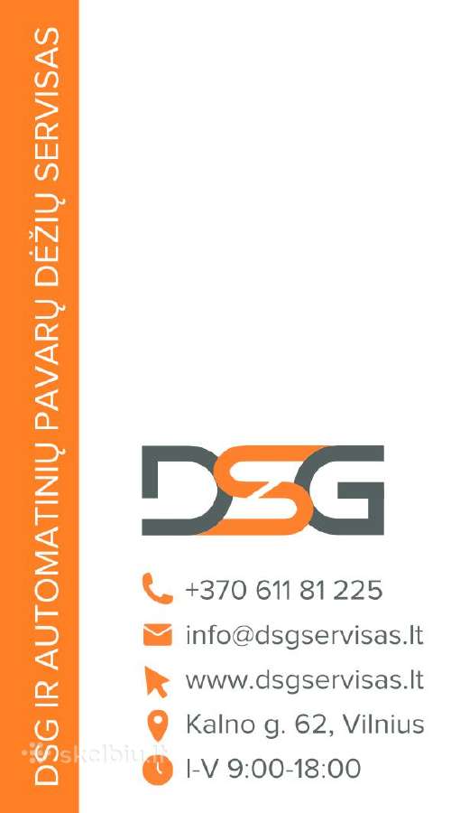 Visų tipų Dsg ir automatinių pavarų dėžių remontas - nuotraukos Nr. 6