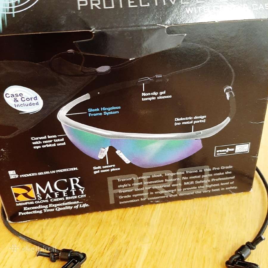 Tremor apsauginiai akiniai Mcr Safety - nuotraukos Nr. 9