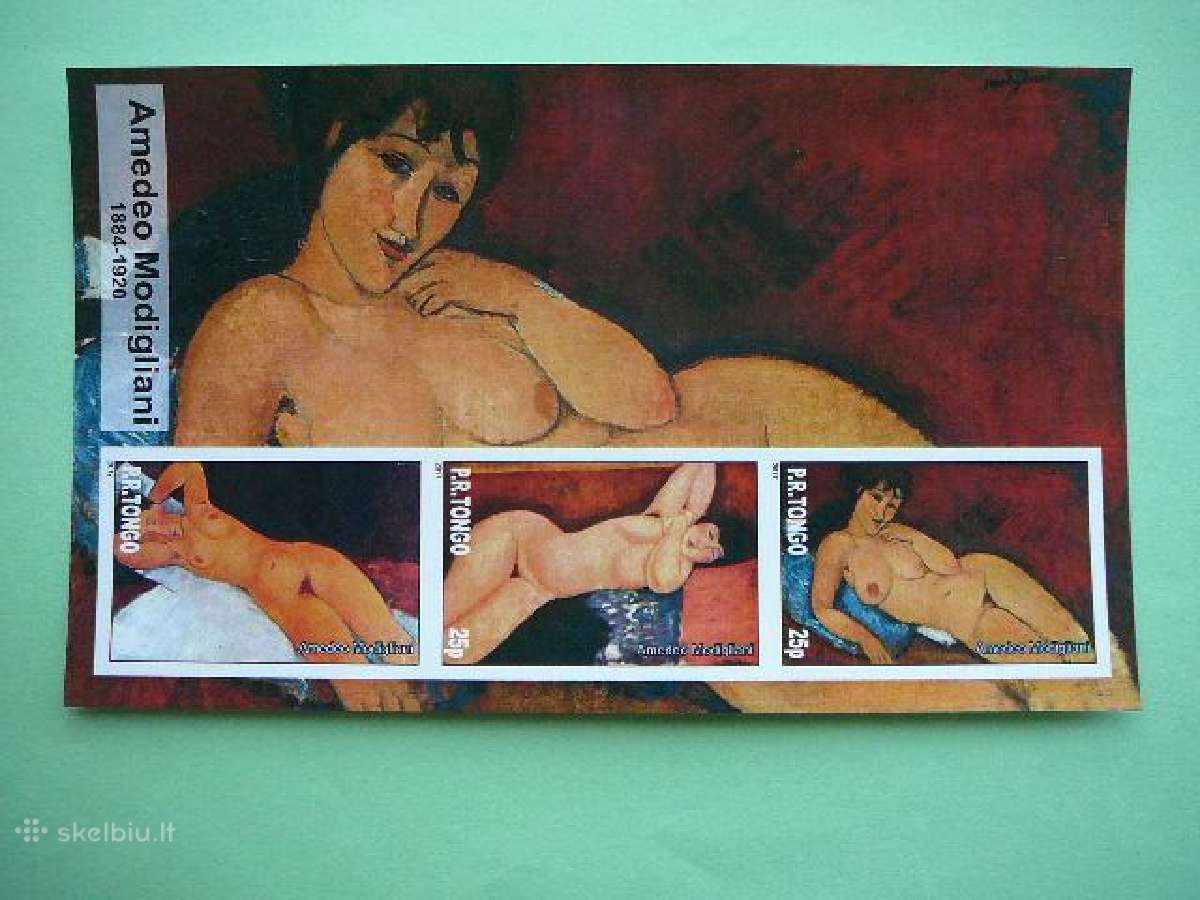 Daile A. Modigliani 2010 Mnh 6x Tng262 - nuotraukos Nr. 2