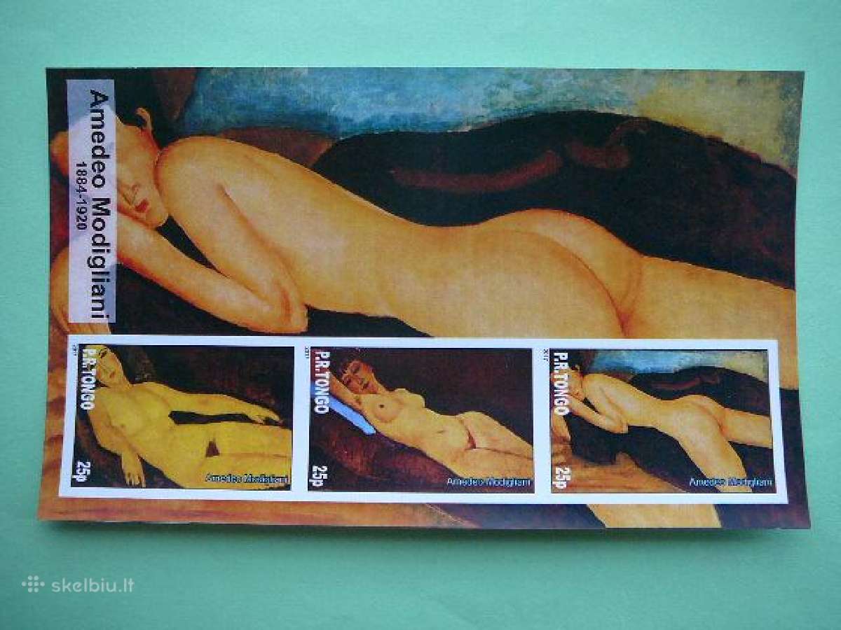 Daile A. Modigliani 2010 Mnh 6x Tng262 - nuotraukos Nr. 4