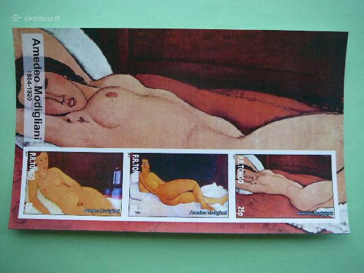 Daile A. Modigliani 2010 Mnh 6x Tng262 - nuotraukos Nr. 5