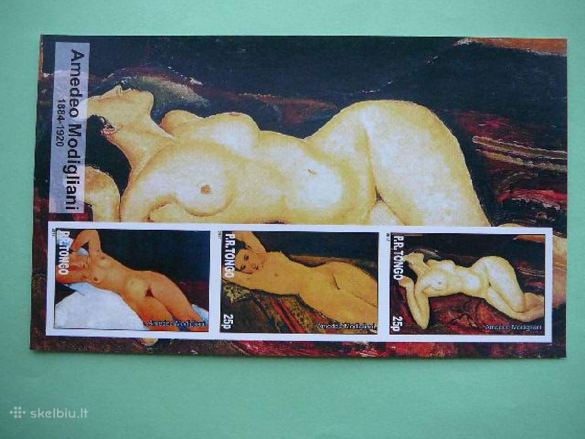 Daile A. Modigliani 2010 Mnh 6x Tng262 - nuotraukos Nr. 6