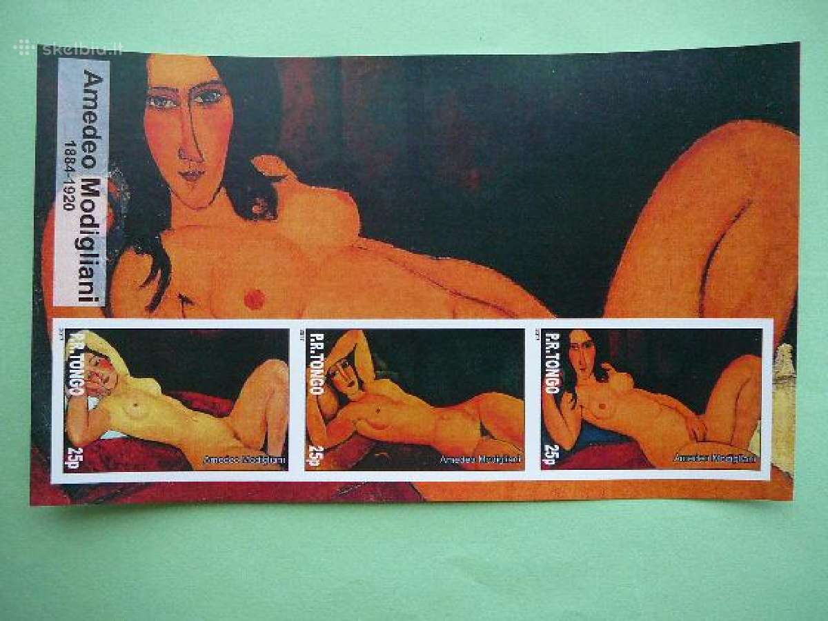 Daile A. Modigliani 2010 Mnh 6x Tng262 - nuotraukos Nr. 7