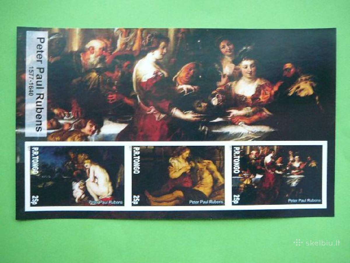 Daile P. Rubensas 2017 Mnh 8x Tng263 - nuotraukos Nr. 3