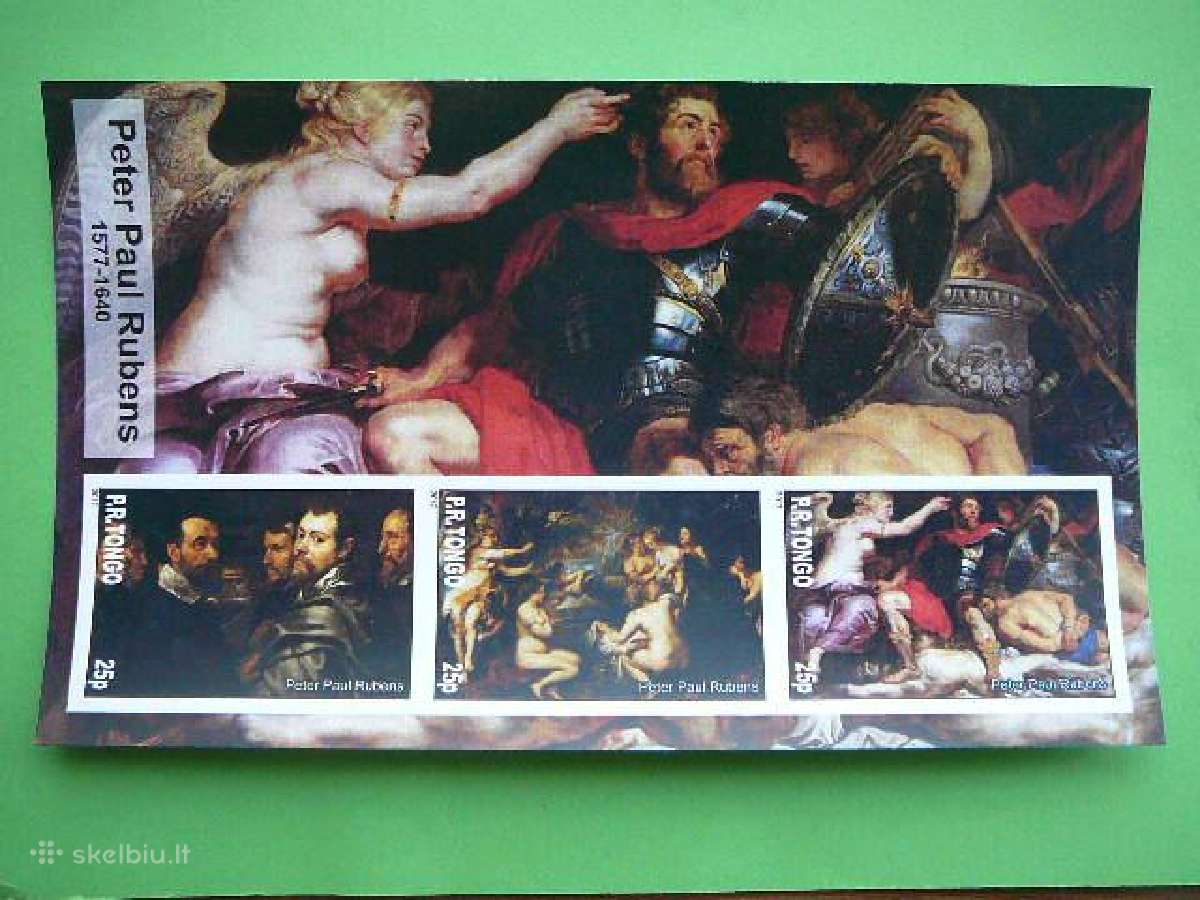 Daile P. Rubensas 2017 Mnh 8x Tng263 - nuotraukos Nr. 7