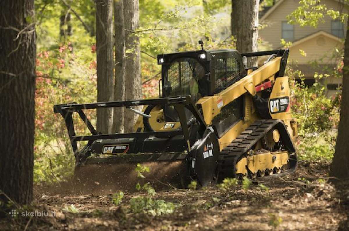 Mini-ekskavatoriaus Ir Bobcat Nuoma Griovimas - nuotraukos Nr. 5