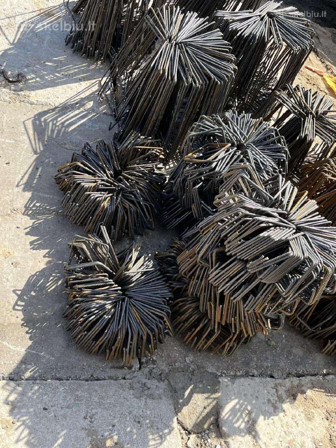 Armatūros karkasai ir metalai statyboms/pamatai - nuotraukos Nr. 9
