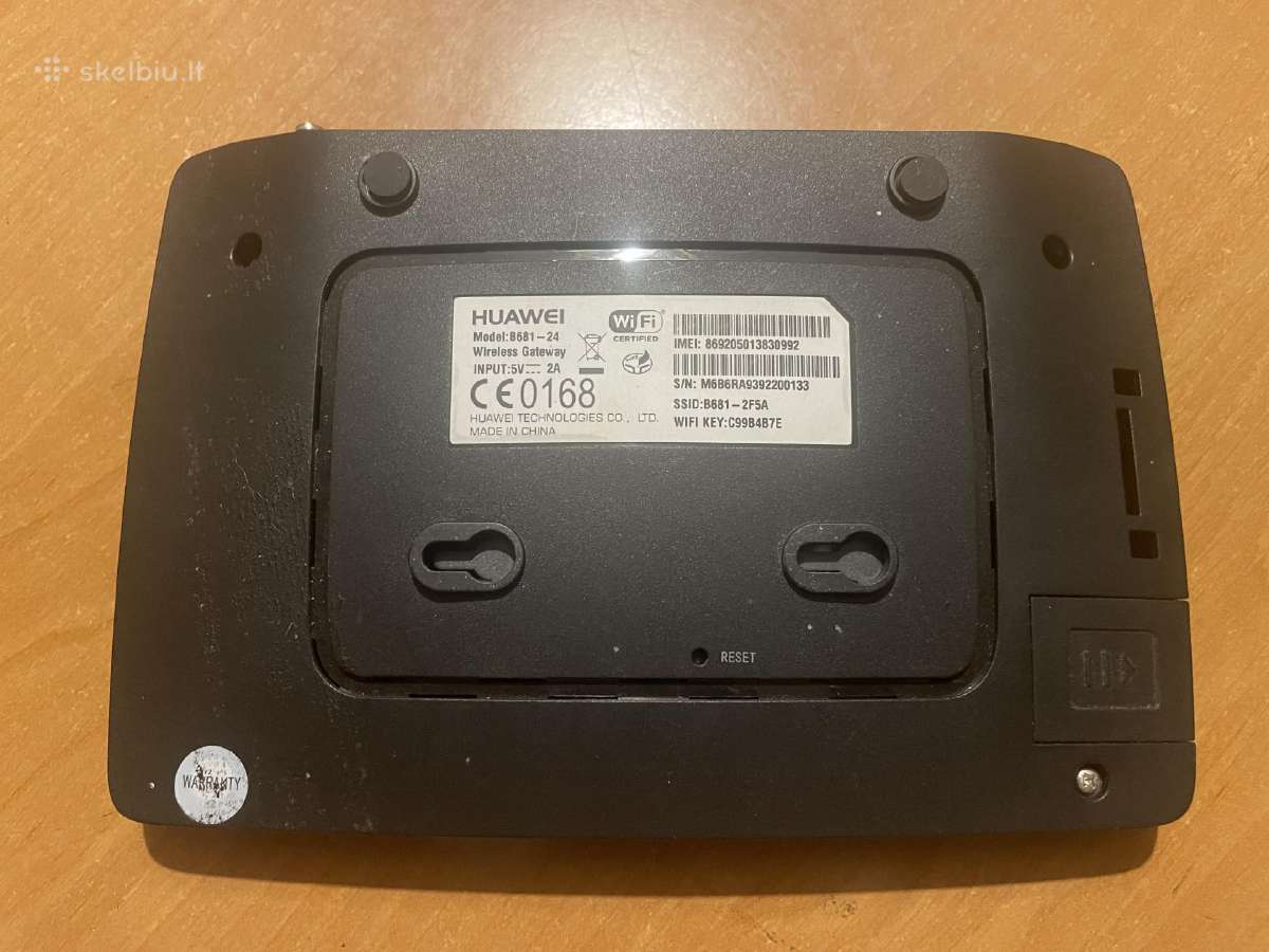 Huawei B681-24 maršrutizatorius - nuotraukos Nr. 2