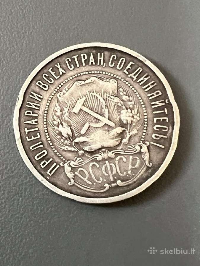 50 kapeiku 1922 sidabras - nuotraukos Nr. 2