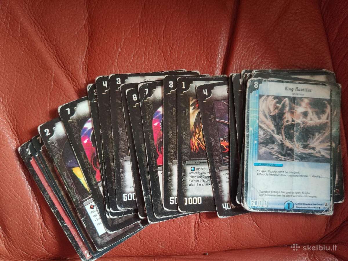 Duel Masters kortos 27 vnt. - nuotraukos Nr. 3